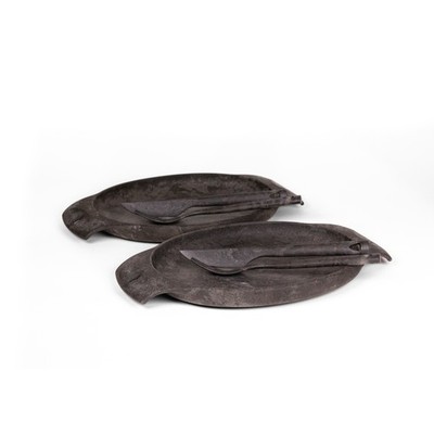 Kupilka FILL THAT BELLY Set (Teller, Messer, Gabel) kelo black