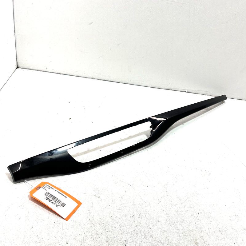 Used AUDI Q7 17-19 DASH RIGHT PASSENGER SIDE BEZEL MOLDING WOOD PANEL TRIM COVER OEM