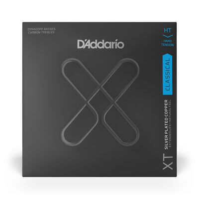 D'Addario XTC46FF XT Classical Guitar Strings, Hard Tension