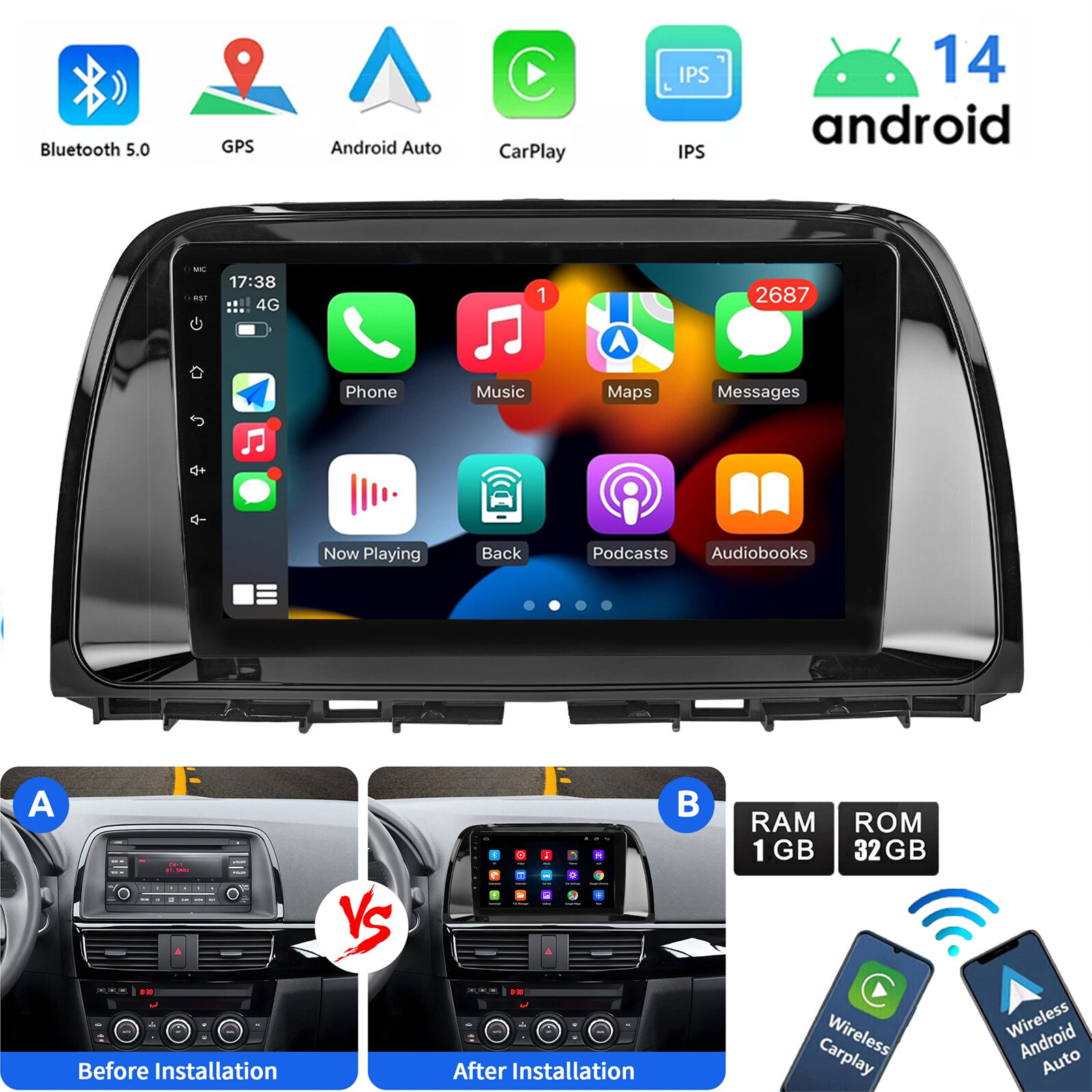 CX-5専用 Androidナビ 2012〜2015年式 CX-5専用 Androidナビ 2012〜2015年式