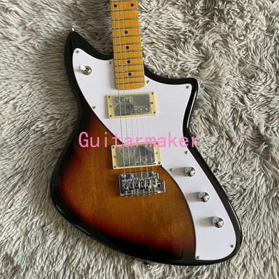 Custom Electric Guitar Maple Fretboard HH Pickups Tremolo Bridge Chrome Part