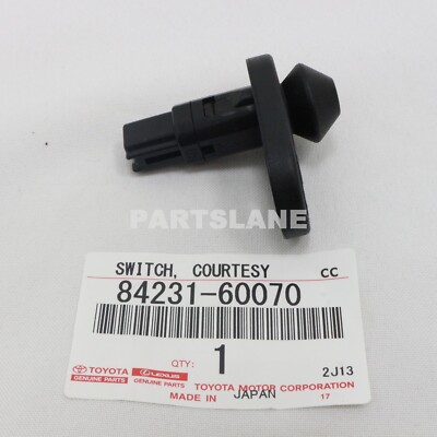 Apple - 山田森_01 84231-60070 Toyota OEM Genuine SWITCH ASSY, COURTESY LAMP