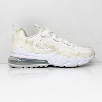 

Белые кроссовки Nike Air Max 270 React BQ0103-100 для мальчиков, размер 5,5 лет, Белый, Air Max 270 React