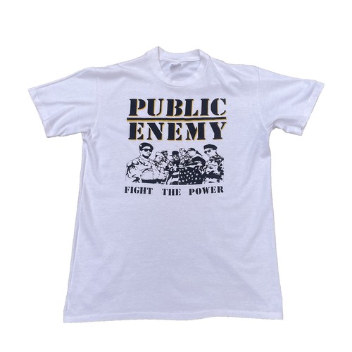 APPLEBUM 'Fight The Power’L/S T-shirt VTG Public Enemy Fight The Power T-Shirt Large Chuck D