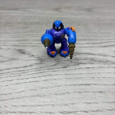 Z-Bots Grindex Series 3 Action Figure 1993 Galoob Poseable Micro Machines 1.5''