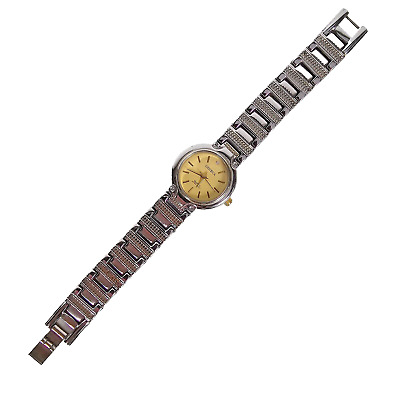 geneva quartz japan movt st steel ladies watch two tone runs 284000573278