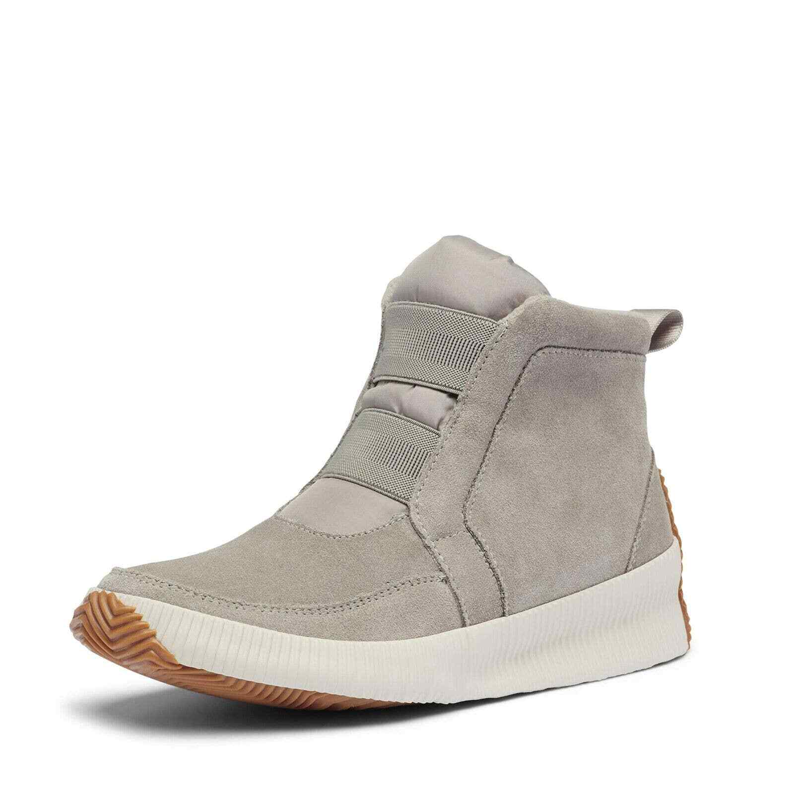 

Женские непромокаемые кожаные непромокаемые сапоги Sorel Out N About Plus Mid, США, Серый