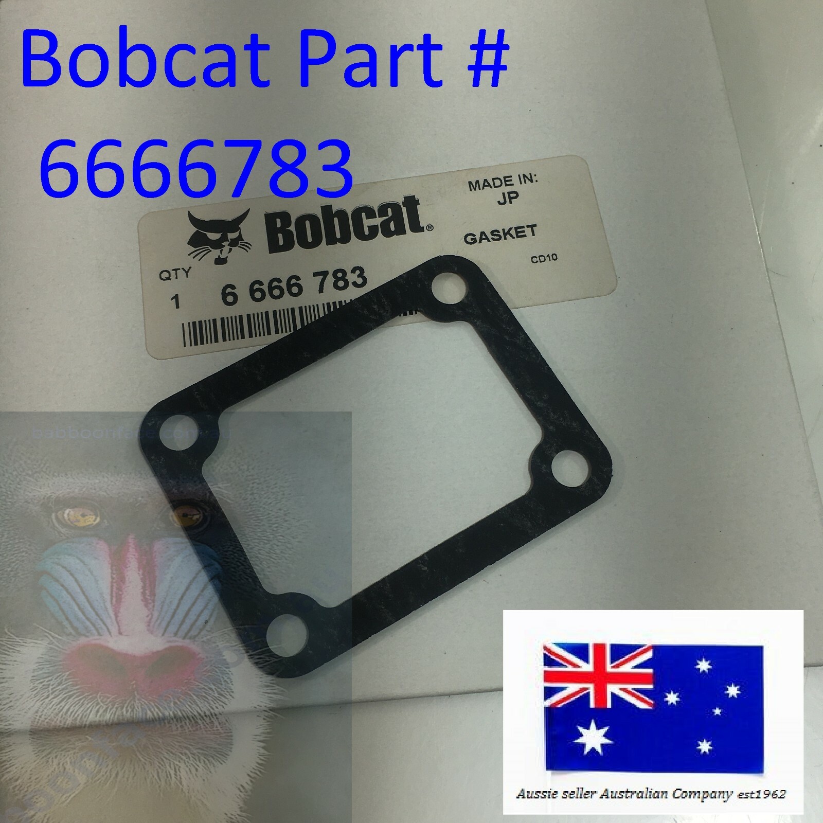 Bobcat Genuine Gasket Pump Cover Engine Stop Lever 6666783
