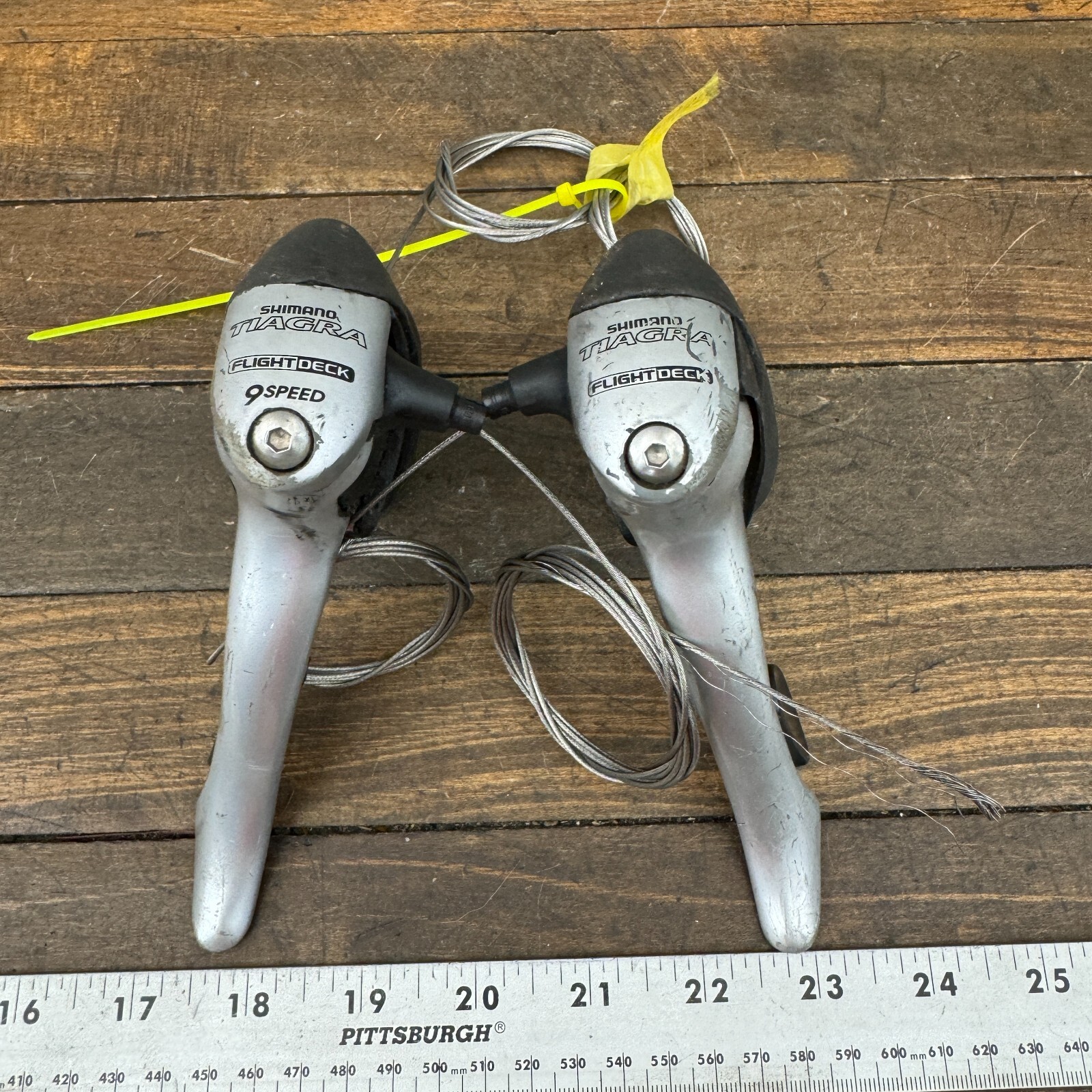 SHIMANO ST-4400 左右ペア Shimano Tiagra STI Shifter Set 2x9 St-4400 Double ST4400 for