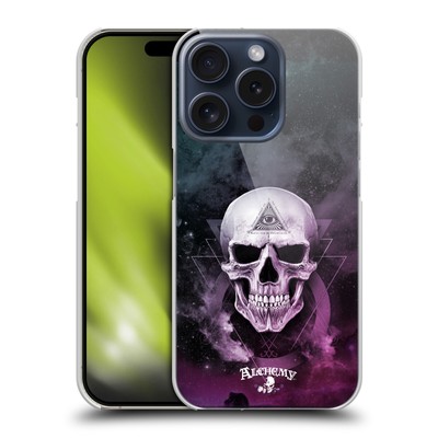 OFFICIAL ALCHEMY GOTHIC SKULL HARD BACK CASE FOR APPLE iPHONE PHONES