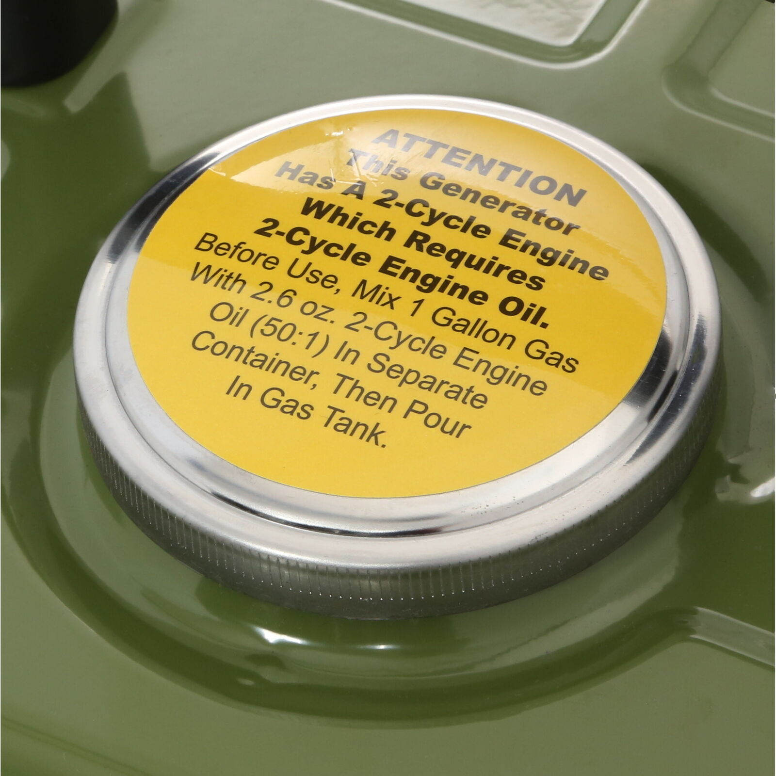1000-Watt 2-Cycle Generator 2.0 HP Single-phase Engine 1.1-gallon Fuel Tank