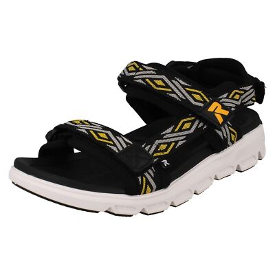 LADIES RIEKER HOOK & LOOP CASUAL WALKING SLING SPORTS STRAPPY SANDALS SIZE V8402