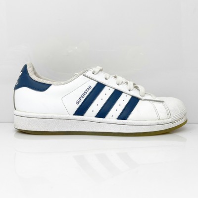 

Adidas Mens Superstar B42368 Белая повседневная обувь Кроссовки Размер 5, Белый, Superstar