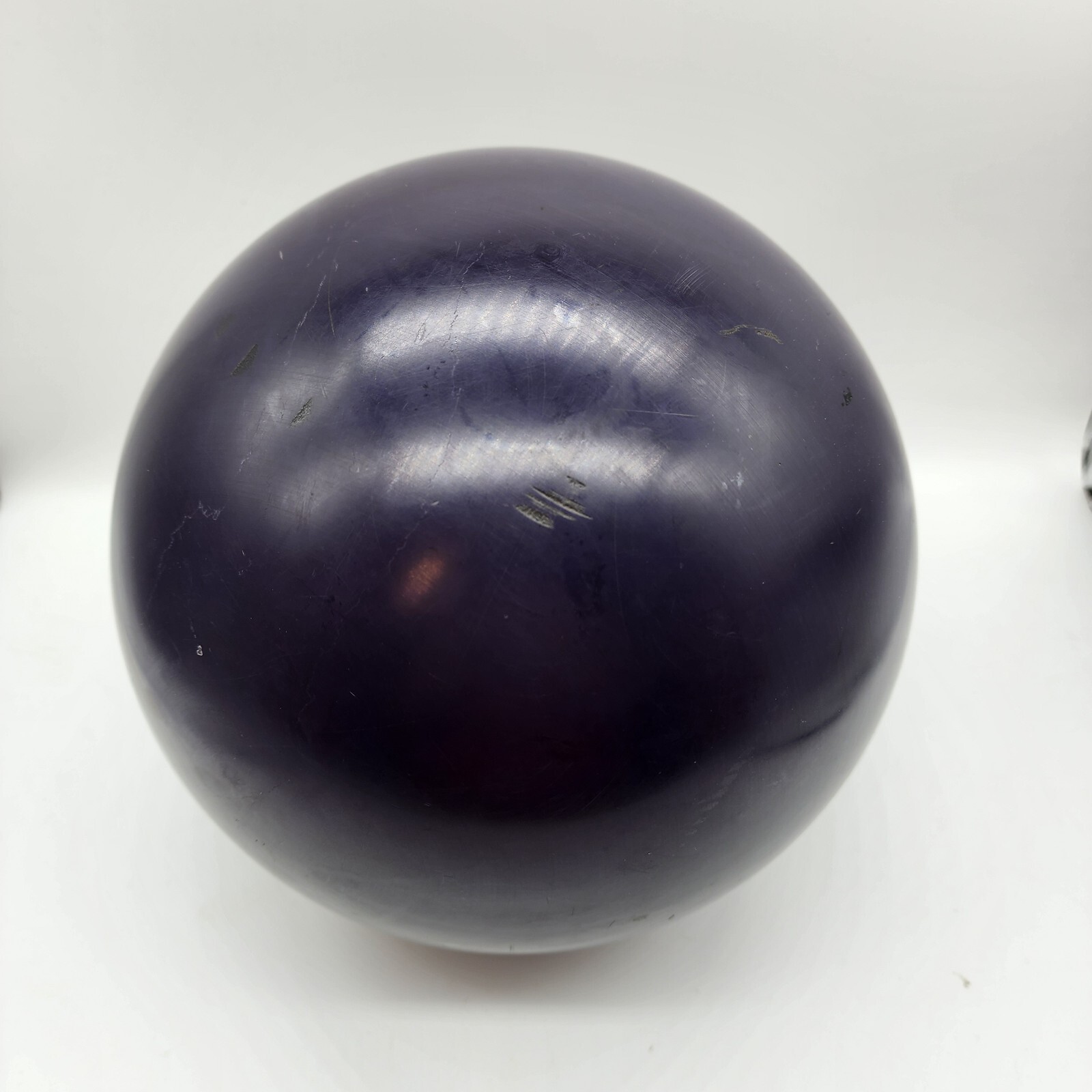 Brunswick Rhino Pro 16lb Dark Purple/Gray Bowling Ball - Pre Owned