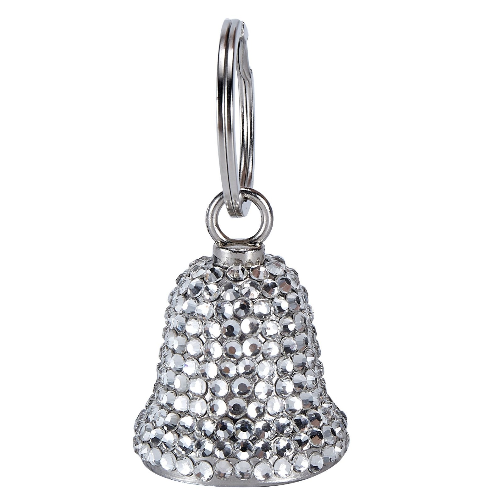 Premium Bells for Riders Bling Silver Crystals Handcrafted
