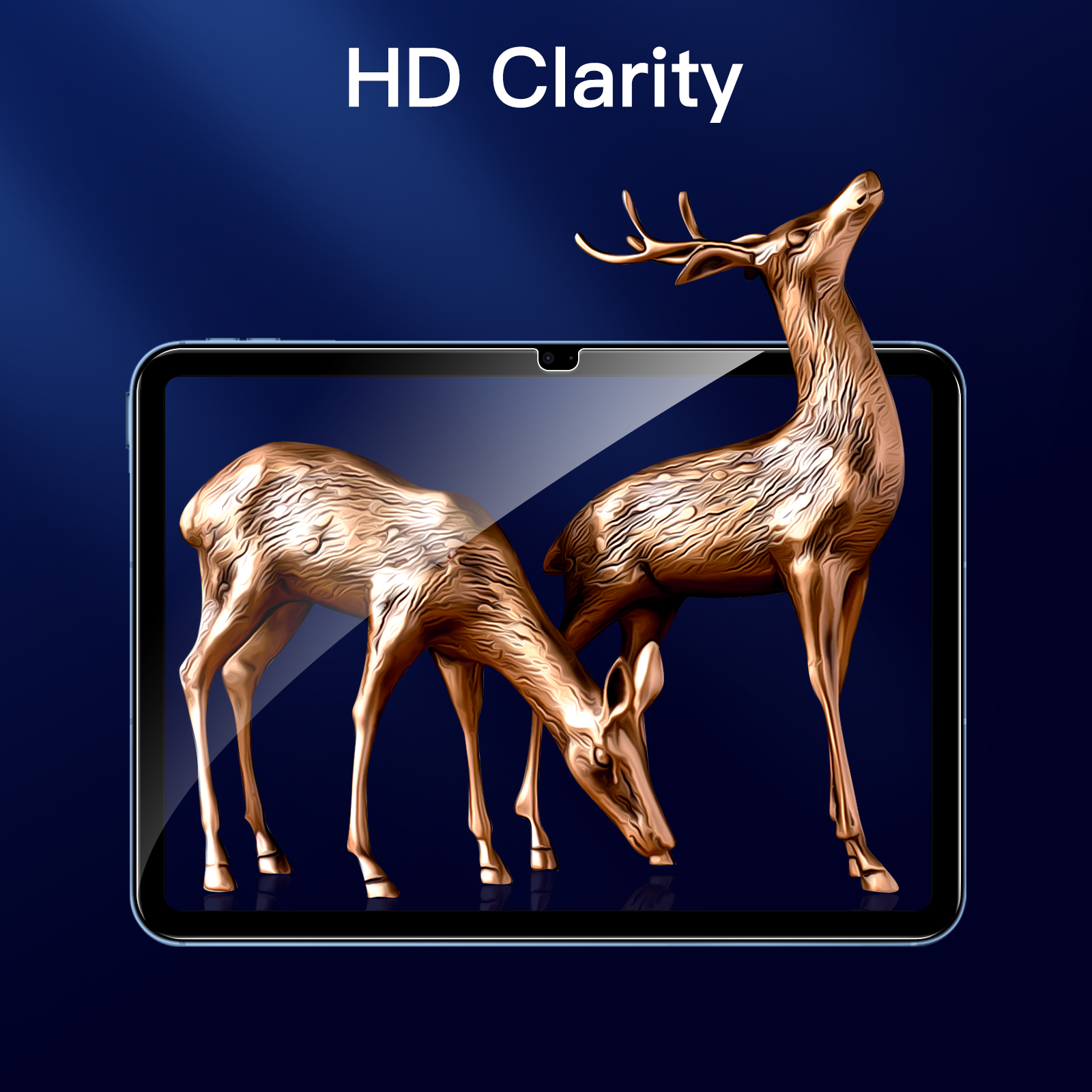 JETech Screen Protector for iPad 10 (10.9", 2022 Model, 10th Generation), 2-Pack