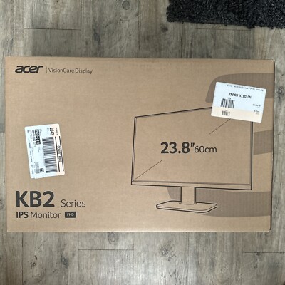 Acer 23.8'' Full HD Computer Monitor. AMD FreeSync