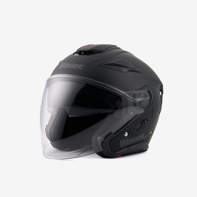 Casco BLAUER HT JET JET - JJ01 MONO NERO MATT XL