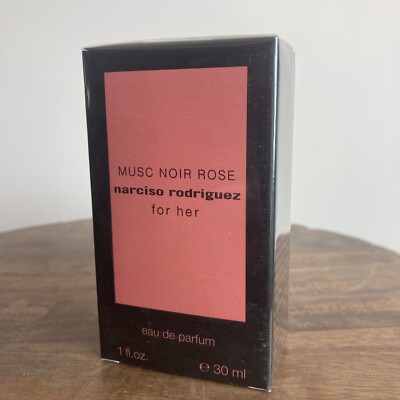 Narciso Rodriguez For Her Musc Noir Rose Eau de PARFUM 1fl oz/30ml NEW & SEALED