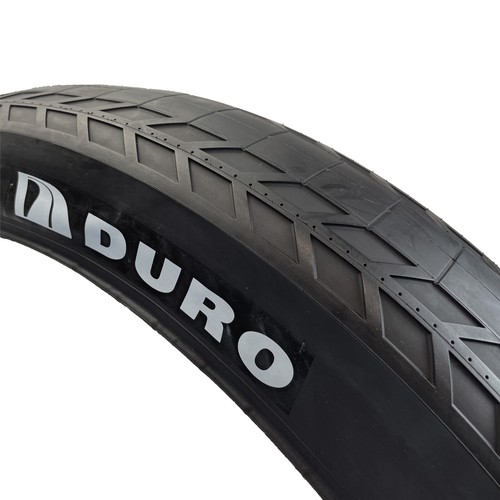 Duro Tire 26x4.0 Fleetwood Semi-Slick Street Bike Tire with Folding Beads 24x4
