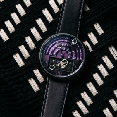 Pre-owned Xeric Halograph Ii Automatic Deep Purple