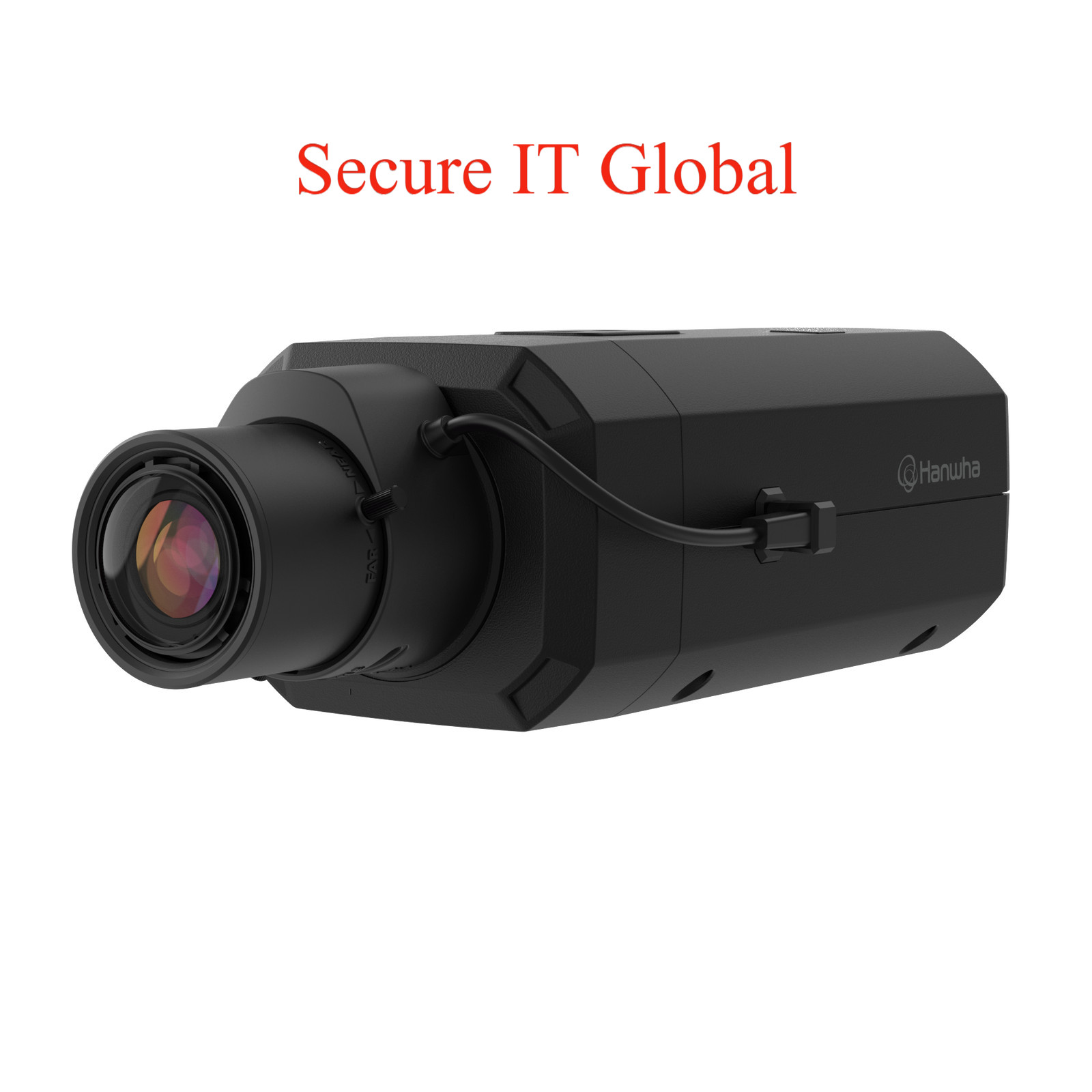 Hanwha Techwin XNB-6003 2MP PoE+ AI IP Box Security Camera