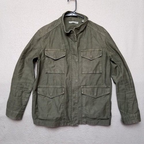 値下げ‼️Vince カーキミリタリージャケット未使用サイズM VINCE Women's Utility Cargo Field Military Jacket Olive