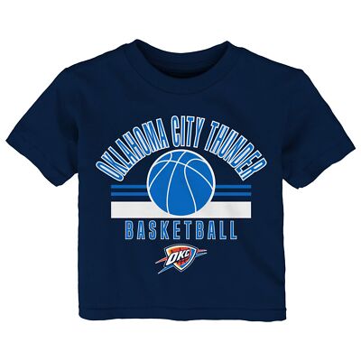 Outerstuff NBA Infant/Toddler Oklahoma City Thunder Basketball T-Shirt, Navy