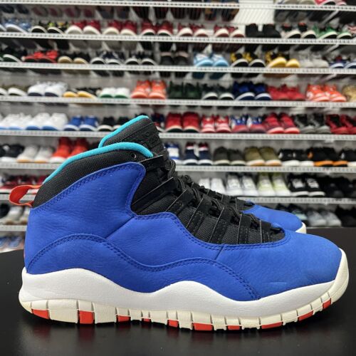 Nike Retro Air Jordan 10 Tinker Blue 310805-408 Men's Size Nike Retro Air Jordan 10 Tinker Blue 310805-408 Men's Size