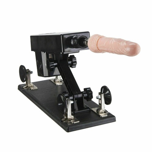 Sex Machine Gun Thrusting Dildo Auto-Masturbator-Fucking-Love Machine W/Dildo. Available Now for 79.99