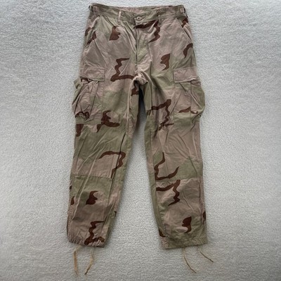 Desert Camo Military Pants Mens Medium Regular Combat Cargo Hunting Gorpcore
