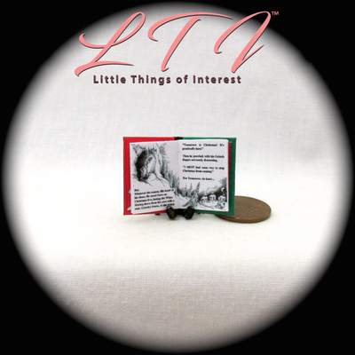 HOW THE GRINCH STOLE CHRISTMAS 1:12 Scale Readable Illustrate Book Dr. Seuss