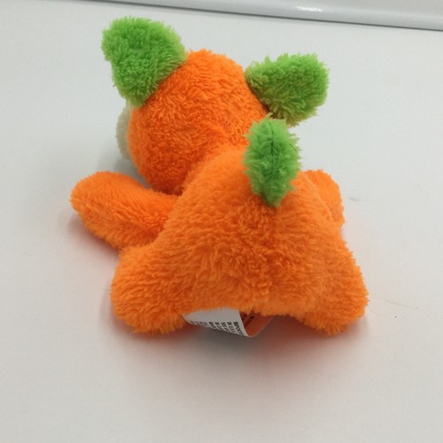 Greenbrier Neon Orange Green Puppy Dog Plush Soft Toy Stuffed 7