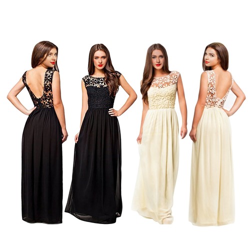 chinese dress ladies Off-White Blue Yard Sleeveless Maxi Dress  FARM Rio