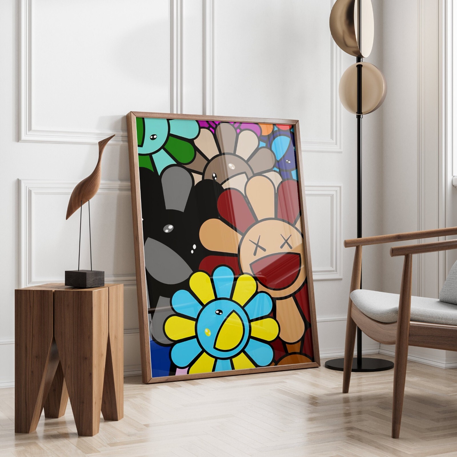 Set of 3 Takashi Murakami Exhibition Posters Multi Color Gallery