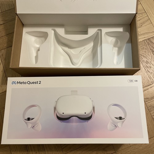 本体、箱、付属品完備　メタクエスト2 128G 動作確認済 : 整備済み品 Meta Quest 2 128GB Oculus Quest 2