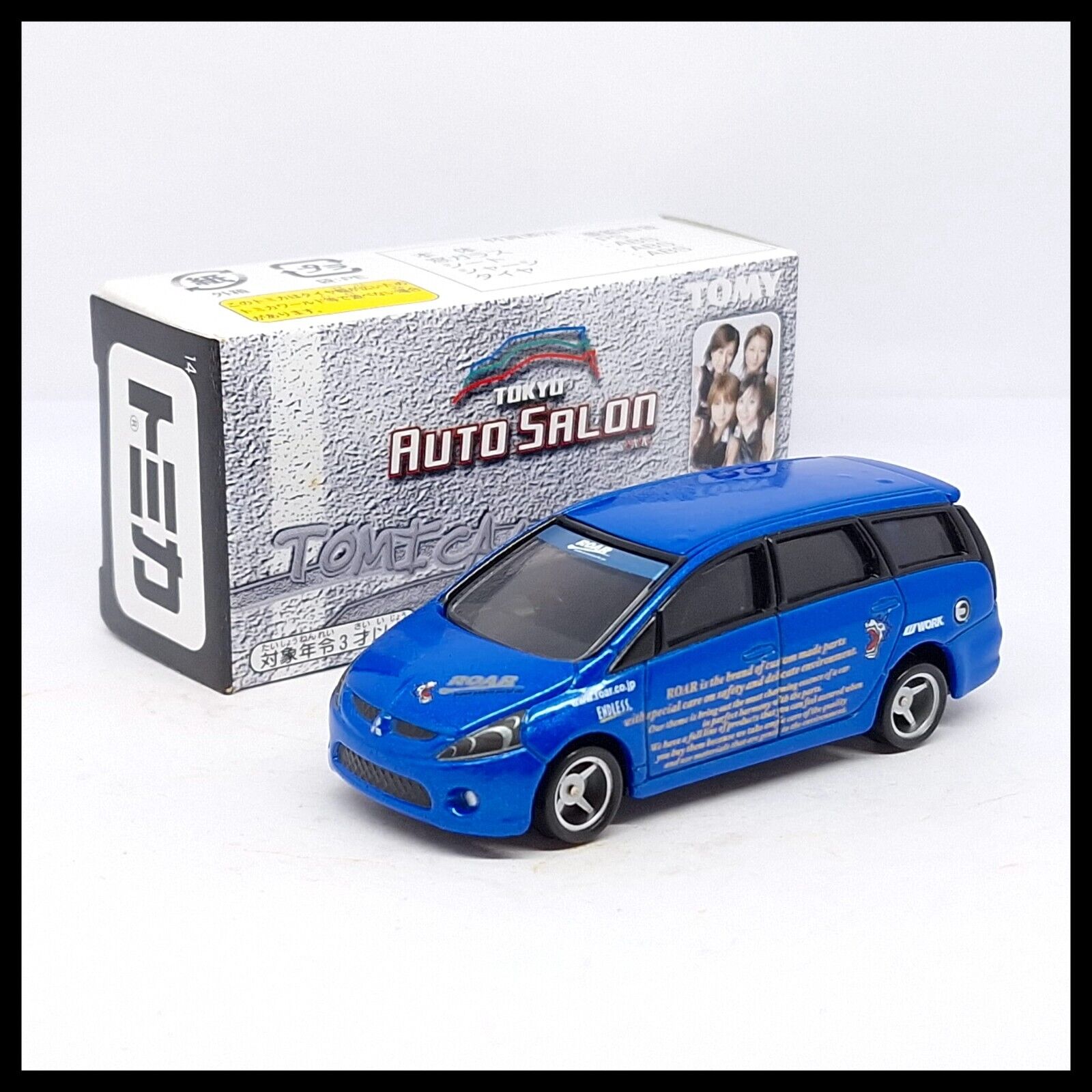 TOMICA TOKYO AUTO SALON LOTTO 6 MITSUBISHI GRANDIS 1/64 TOMY TOMICA TOKYO AUTO SALON LOTTO 6 MITSUBISHI GRANDIS 1/64 TOMY