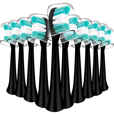 Replacement Toothbrush Heads Compatible with Aquasonic Black Series Vibe Series