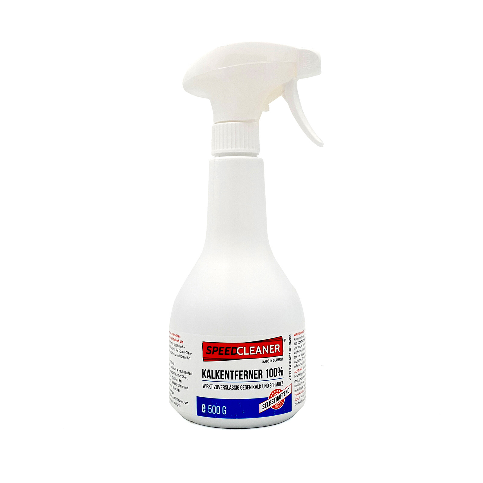 Professioneller Kalkentferner extrastark für Bad & Haushalt mit Haftwirkung 0,5L
