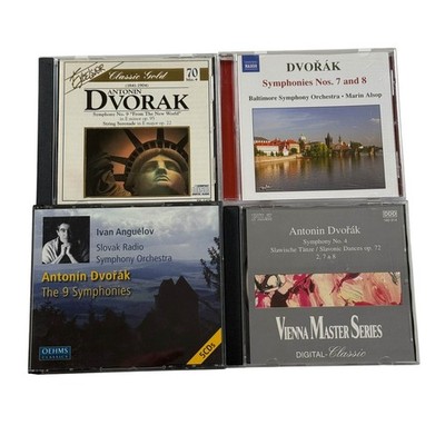 Antonin Dvorak CD Lot 9 Symphonies Slavonic Dances New World Baltimore Slovak