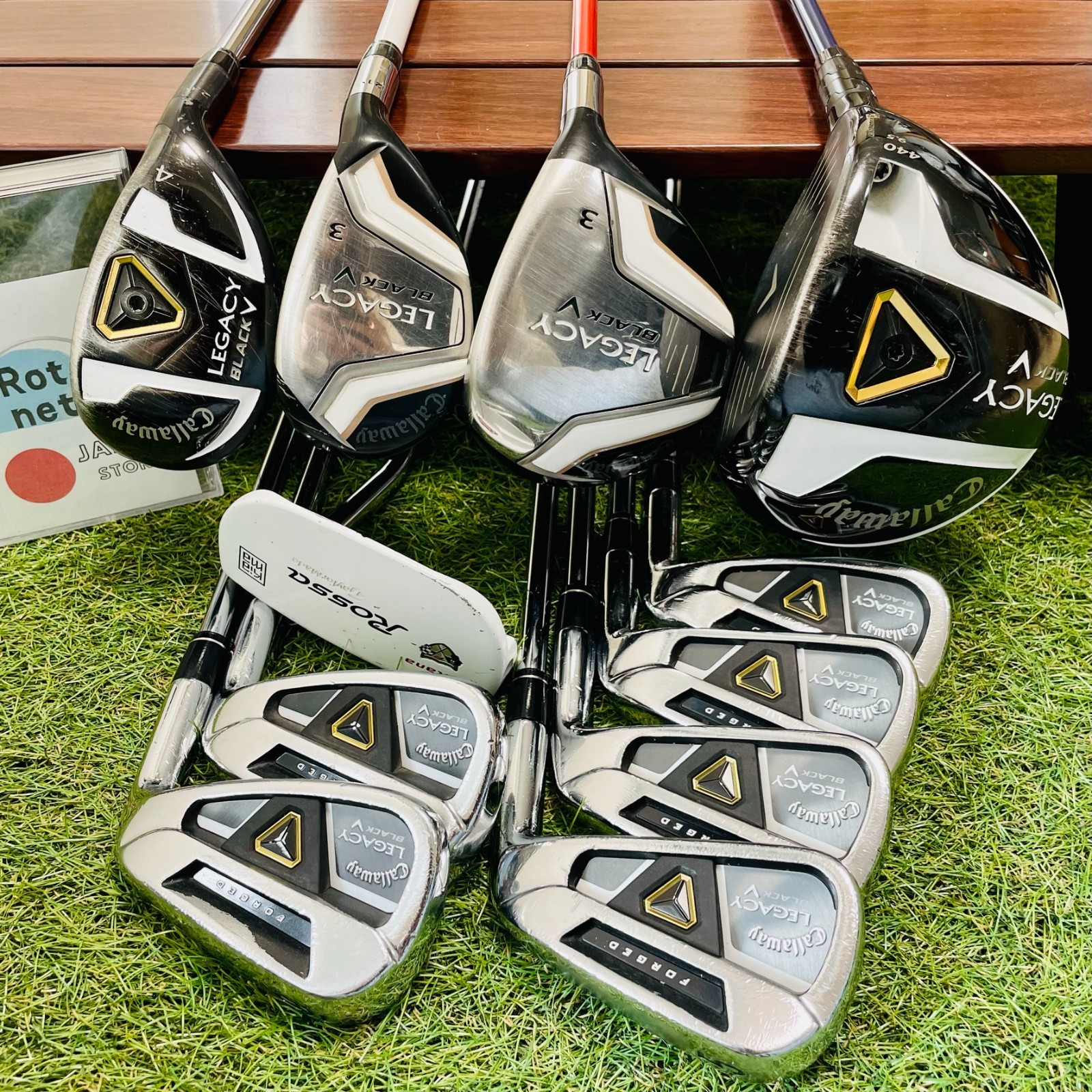 キャロウェイ LEGACY フェアウェイウッド 3本セット 1W 4W 7W R キャロウェイ レガシー 3w，5w，7w 3本セット - Callaway キャロウェイ