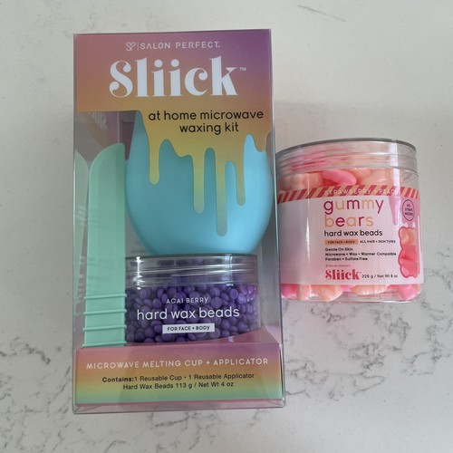 Sliick by Salon Perfect At Home Microwave Waxing Kit Melting
