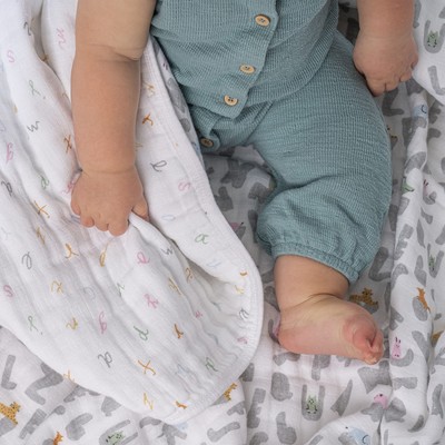 aden + anais Essentials Dream Blanket, Muslin Baby Blankets for Girls & Boys,...