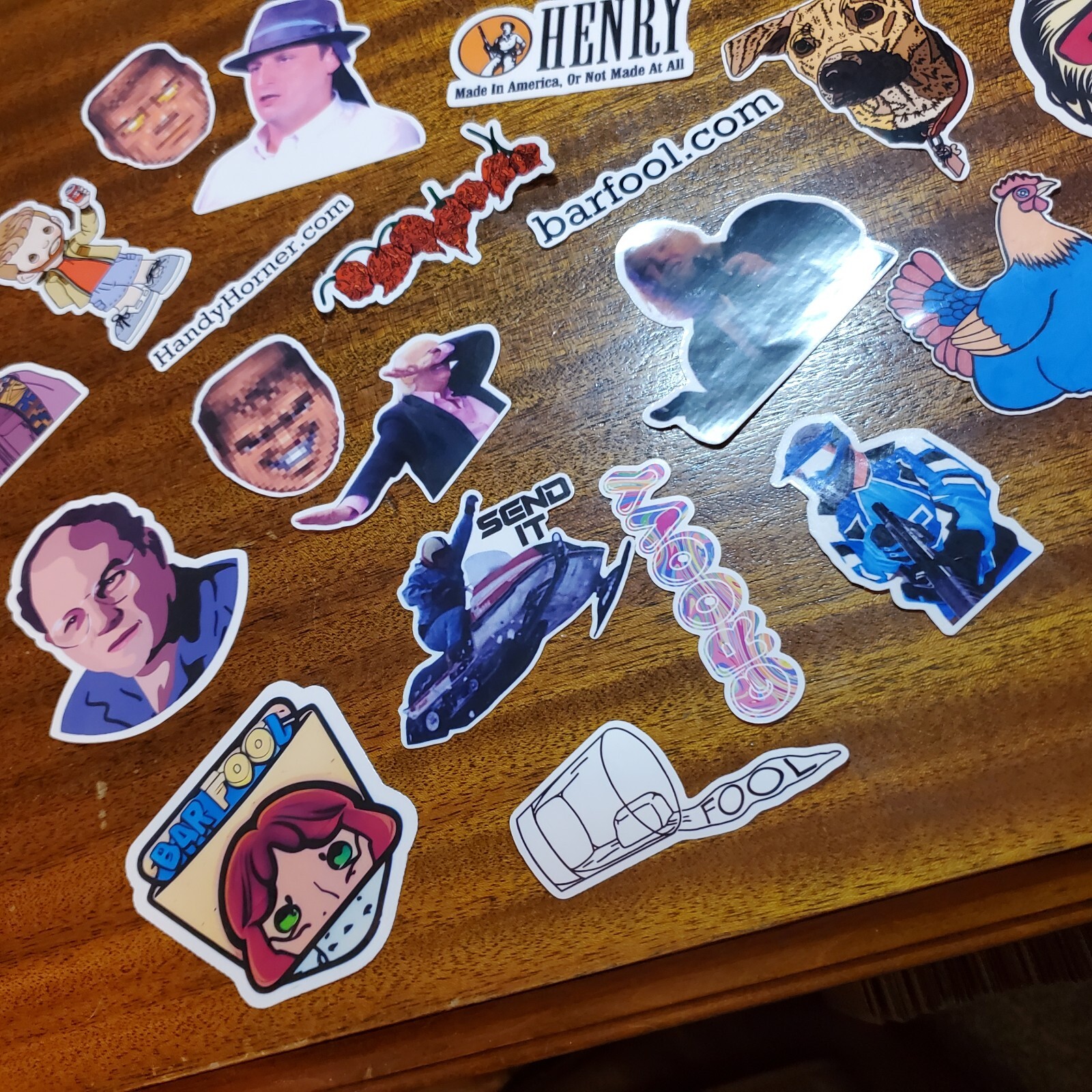 Custom Stickers ~ Barfool ~  Make Your Own Text Photo Vinyl Phone Laptop Decal