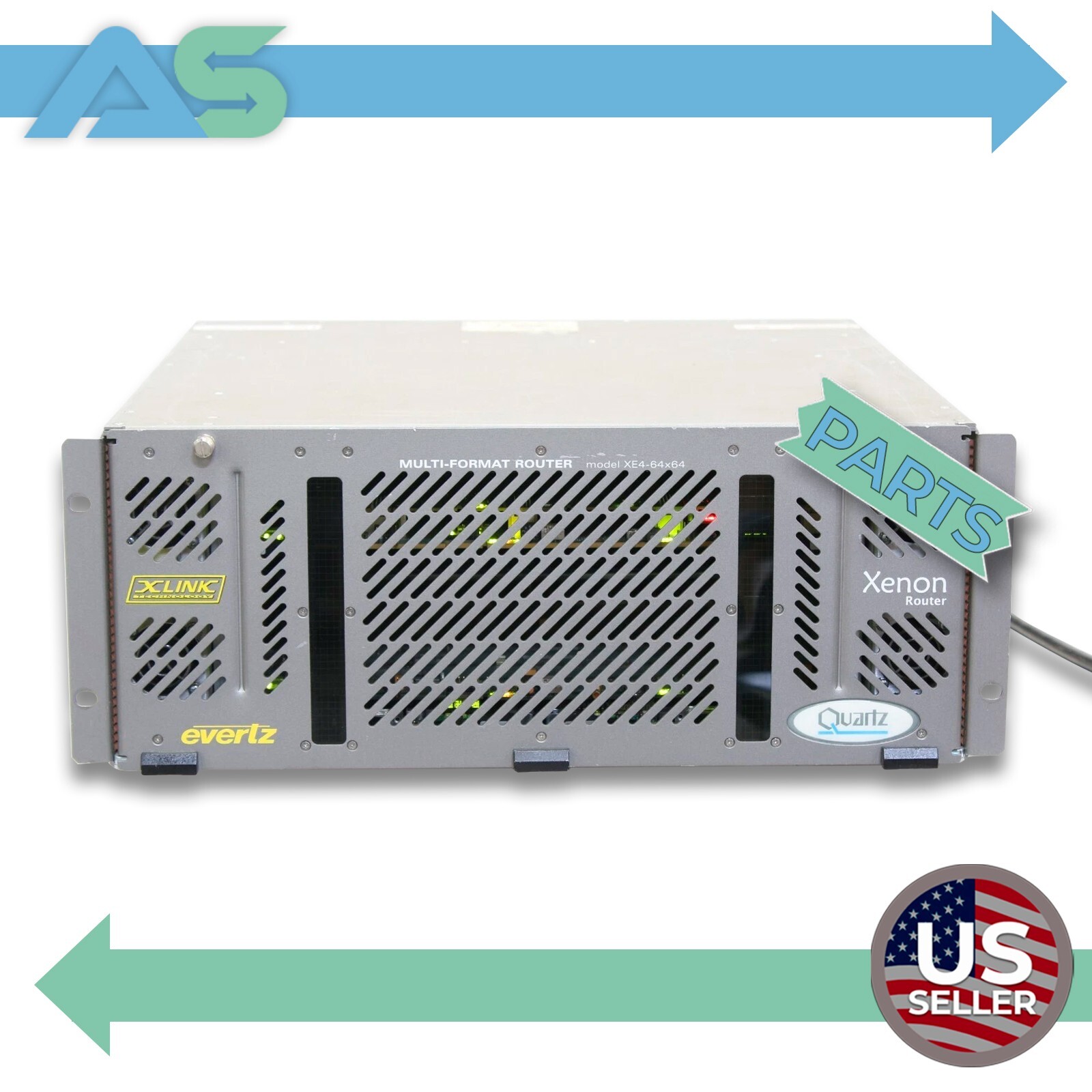 ラビット Evertz XE4-64x64 Multi-Format Xenon Router | XE-IP32HX / XE