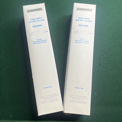 2 Packs SUB-ZERO 4204490 Refrigerator Water Filter