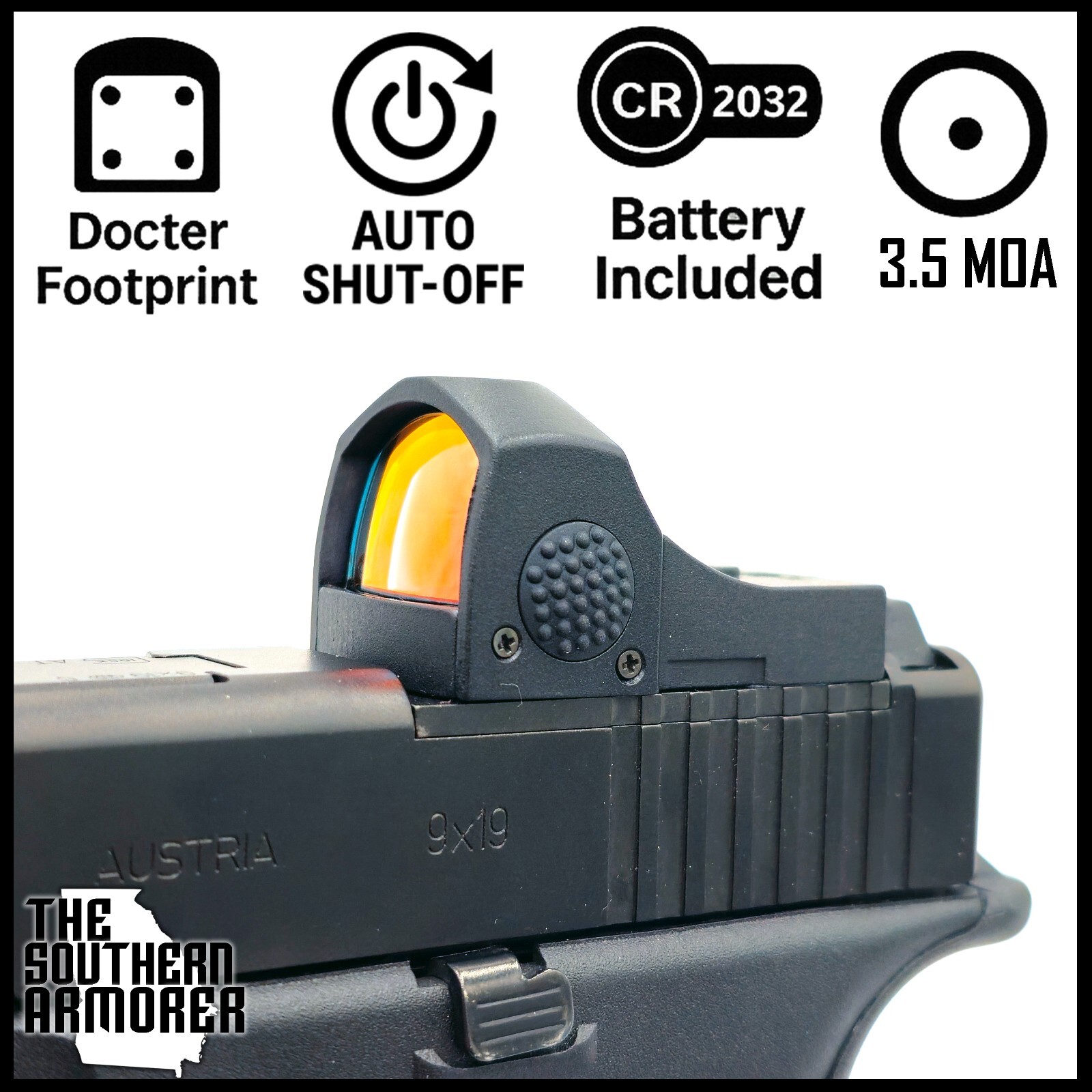 Docter Optic Sight III 7 MOA Red Dot Sight 55717 | SHIPS