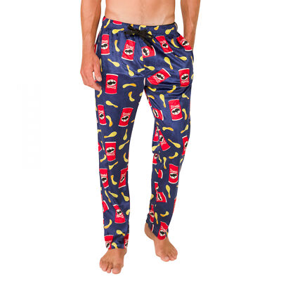 Crazy Boxers Pringles Chips Pajama Pants Multi-Color