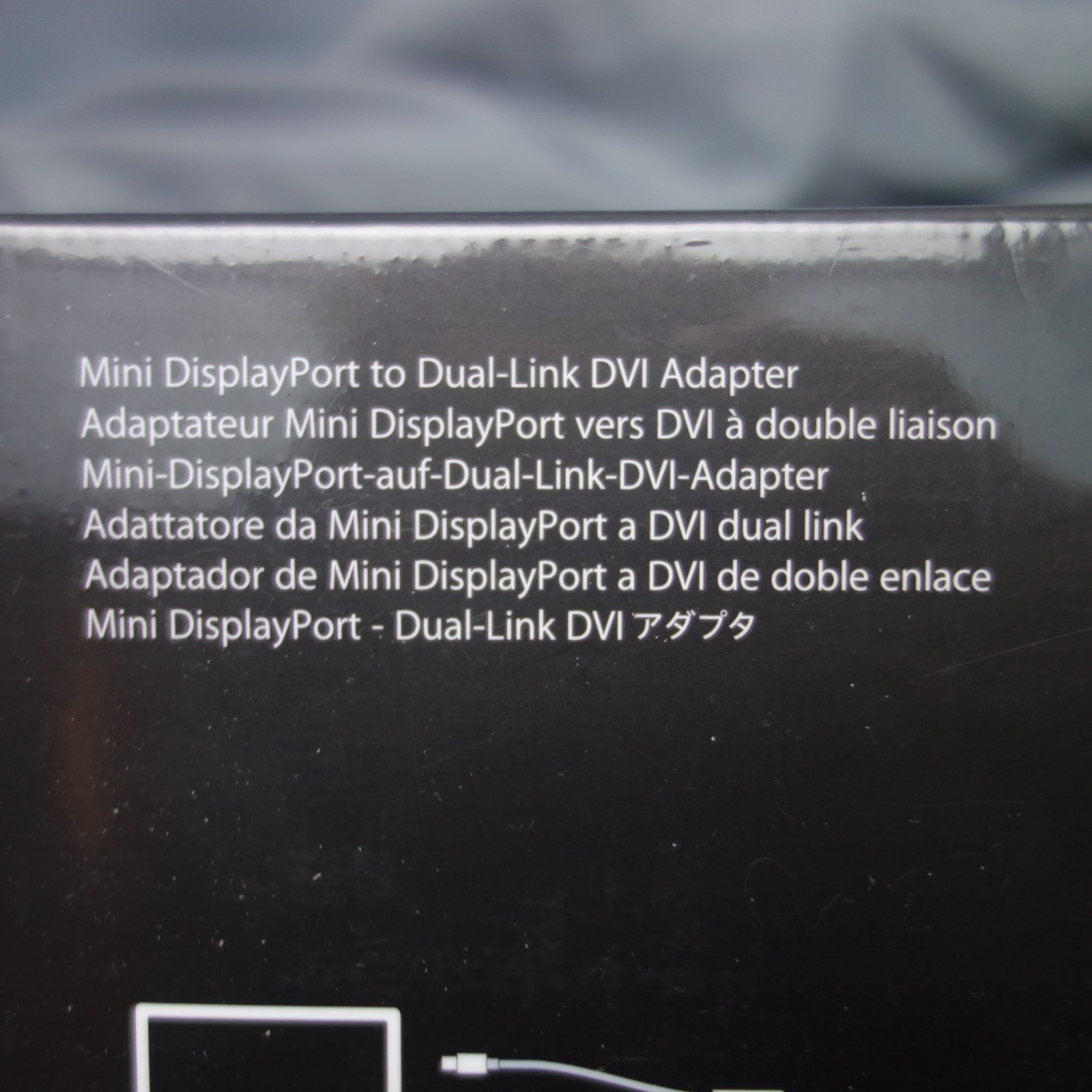 Apple Mini DisplayPort to Dual Link DVI Adapter *Brand new Never Opened*