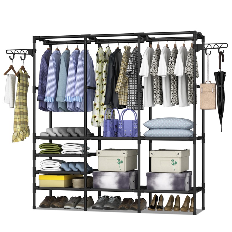 Loefme Schwerlast KleiderstÃ¤Nder Mit Kleiderstange KleiderstÃ¤Nder Lagerregal Dhl